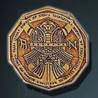 Dwarven Legendary Metal Gold Coin