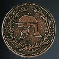 Roman Legendary Metal Copper Coin