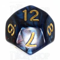 TDSO Duel Red & Blue D12 Dice
