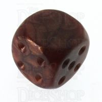 TDSO Pearl Copper Blank Faced Uninked D6 Spot Dice
