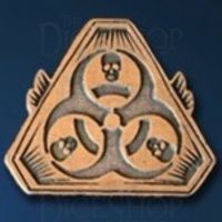 Post Apocalyptic Legendary Metal Copper Coin