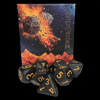 Asteroid Squishy Giant Foam 7 Dice Polyset - Kickstarter Limited Edition