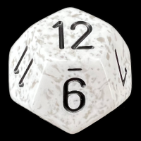 Chessex Speckled Arctic Camo D12 Dice