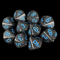 Chessex Speckled Blue Stars 10 x D10 Dice Set