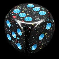 Chessex Speckled Blue Stars 16mm D6 Spot Dice