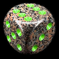 Chessex Speckled Earth 16mm D6 Spot Dice