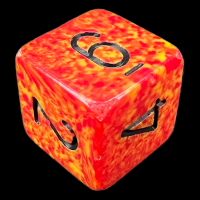 Chessex Speckled Fire D6 Dice
