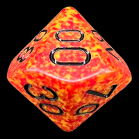 Chessex Speckled Fire Percentile Dice