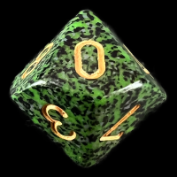 Chessex Speckled Golden Recon D10 Dice