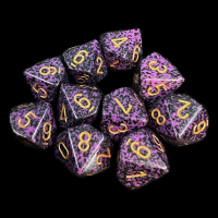 Chessex Speckled Hurricane 10 x D10 Dice Set