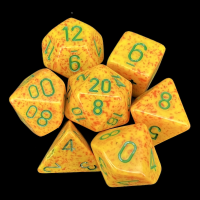Chessex Speckled Lotus 7 Dice Polyset