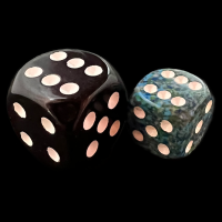 Chessex Speckled Sea 12mm D6 Spot Dice