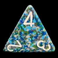 Chessex Speckled Sea D4 Dice
