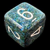 Chessex Speckled Sea D6 Dice