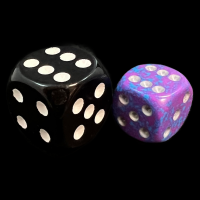 Chessex Speckled Silver Tetra 12mm D6 Spot Dice
