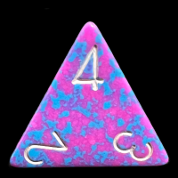 Chessex Speckled Silver Tetra D4 Dice