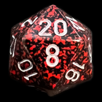 Chessex Speckled Silver Volcano D20 Dice