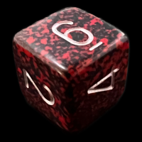 Chessex Speckled Silver Volcano D6 Dice