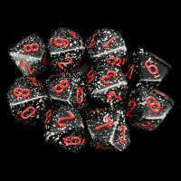 Chessex Speckled Space 10 x D10 Dice Set