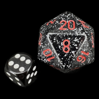 Chessex Speckled Space JUMBO 34mm D20 Dice
