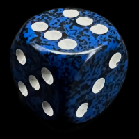 Chessex Speckled Stealth 16mm D6 Spot Dice