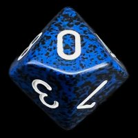 Chessex Speckled Stealth D10 Dice