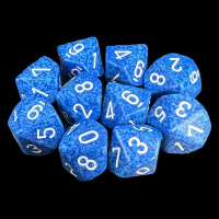 Chessex Speckled Water 10 x D10 Dice Set