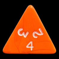 D&G Opaque Orange D4 Dice