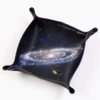 Folding Dice Tray - Space - Andromeda