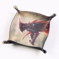 Folding Dice Tray - Dragon - Raargh