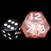 Koplow Red Double D12 Dice