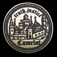Camelot Legendary Metal Gold Coin