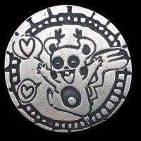 Manga Legendary Metal Silver Coin