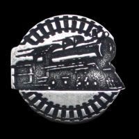 Train Legendary Metal Silver Coin