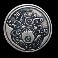 Creature Unit '20' Legendary Metal Silver Coin
