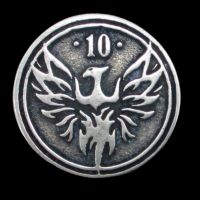 Creature Unit '10' Legendary Metal Silver Coin