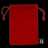 HALF PRICE TDSO Small Magenta Soft Touch Dice Bag