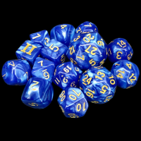 Impact Unleashed Arcana Chain Lightening Dungeon Crawl Classics DCC 14 Dice Set