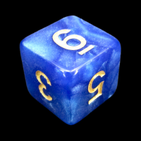 Impact Unleashed Arcana Chain Lightening D6 Dice