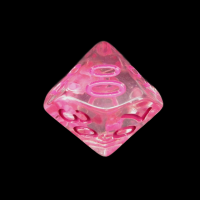 TDSO Encapsulated Flower Pink Percentile Dice