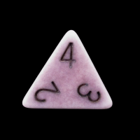 TDSO Opaque Antique Ghostly Purple D4 Dice