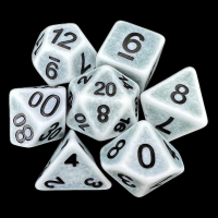TDSO Opaque Antique Ghostly Teal 7 Dice Polyset