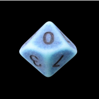 TDSO Opaque Antique Ghostly Turquoise D10 Dice