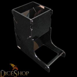 Litko Acrylic Dice Tower Opaque Black - BLK