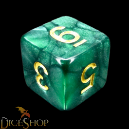 Impact Unleashed Arcana Wild Growth D6 Dice - TheDiceShopOnline