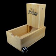 HALF PRICE TDSO Wooden Bamboo Folding Dragon Dice Tower