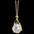 TDSO Gold Chain Necklace for D20 Dice