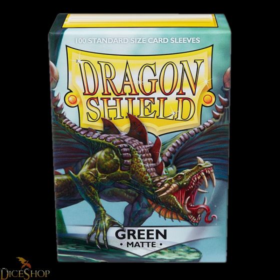 Dragon Shield - Matte Sleeves (100), Standard Size, Fits MTG & Pokemon
