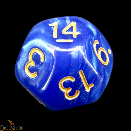 Impact Unleashed Arcana Chain Lightning D14 Dice - TheDiceShopOnline